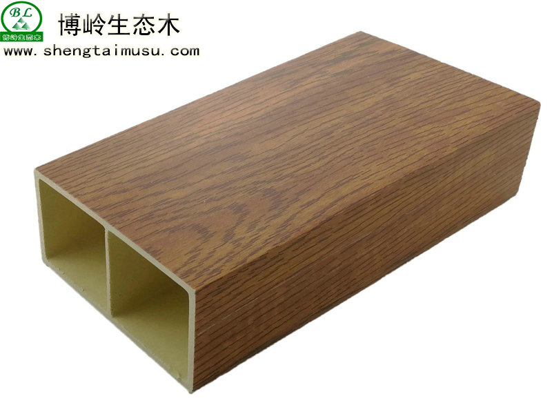 生态木10050方木包覆 木纹方通隔断立柱