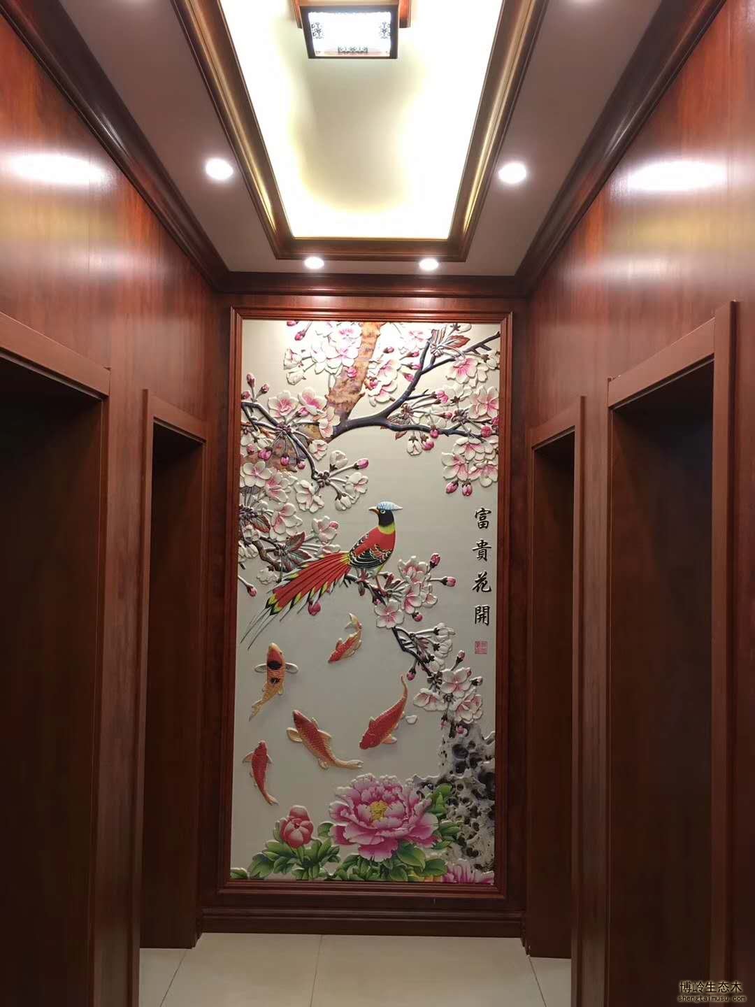 竹木纤维背景墙